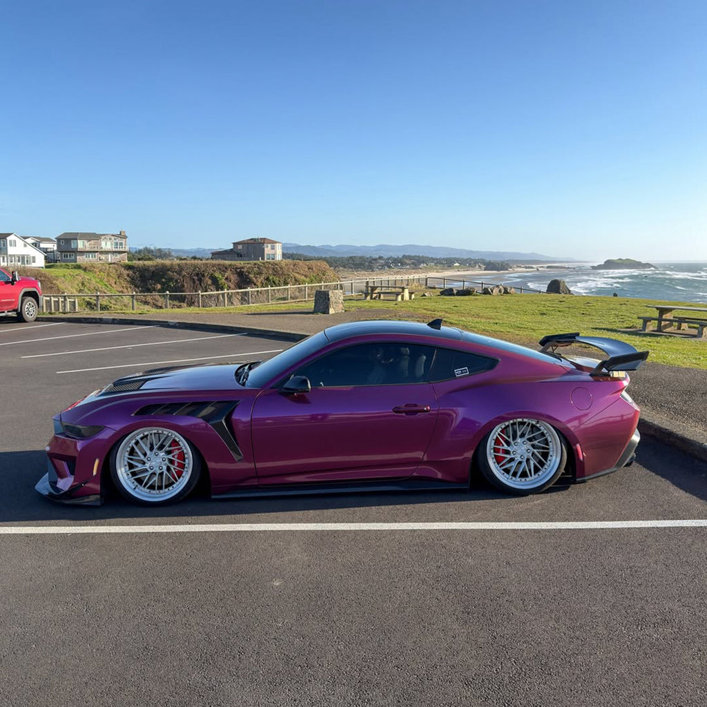 Gloss Metallic Burgundy Vinyl Wrap