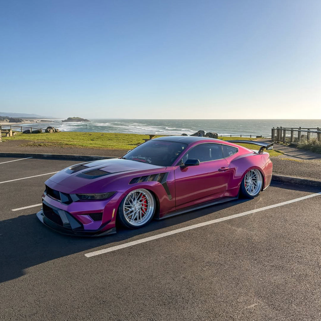 Gloss Metallic Burgundy Vinyl Wrap