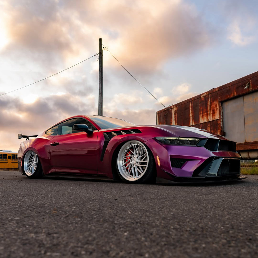 Gloss Metallic Burgundy Vinyl Wrap