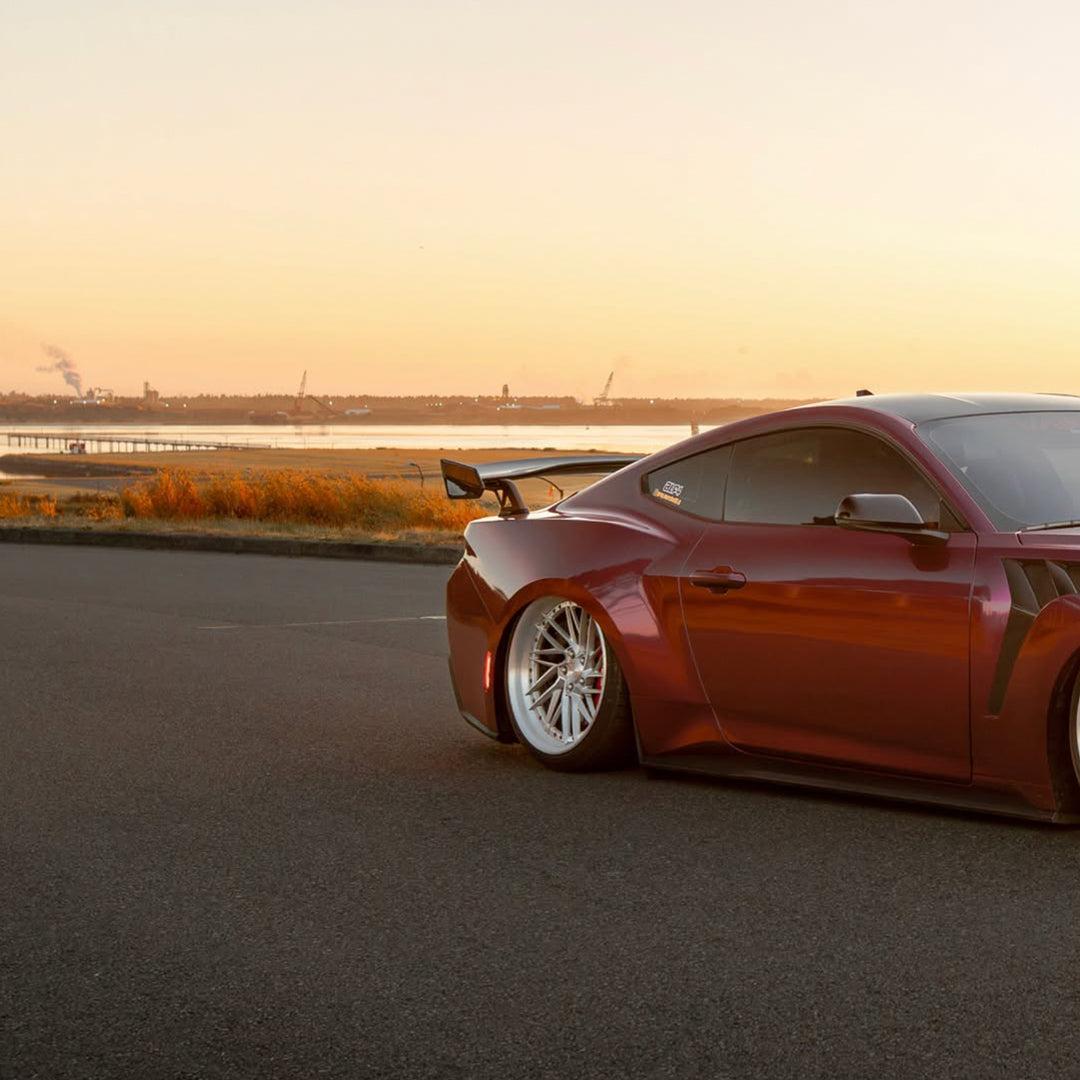 Gloss Metallic Burgundy Vinyl Wrap