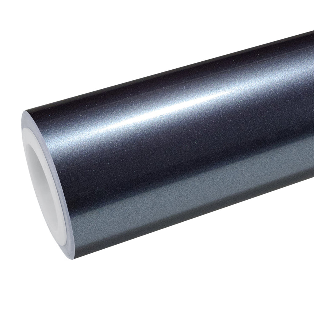 Gloss Metallic Byron Blue Vinyl Wrap - product view 1