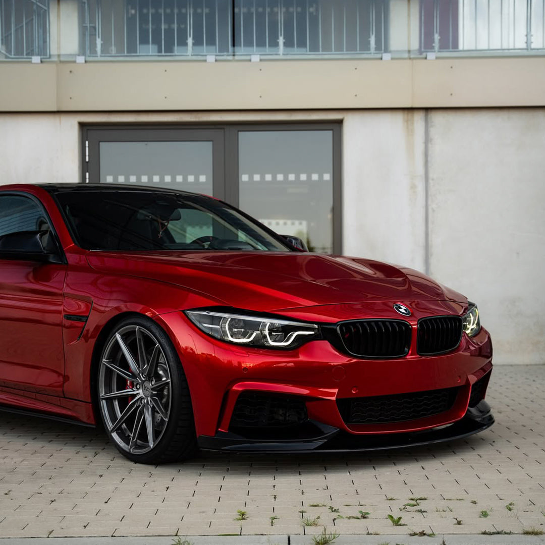 Gloss Metallic Cherry Red Vinyl Wrap