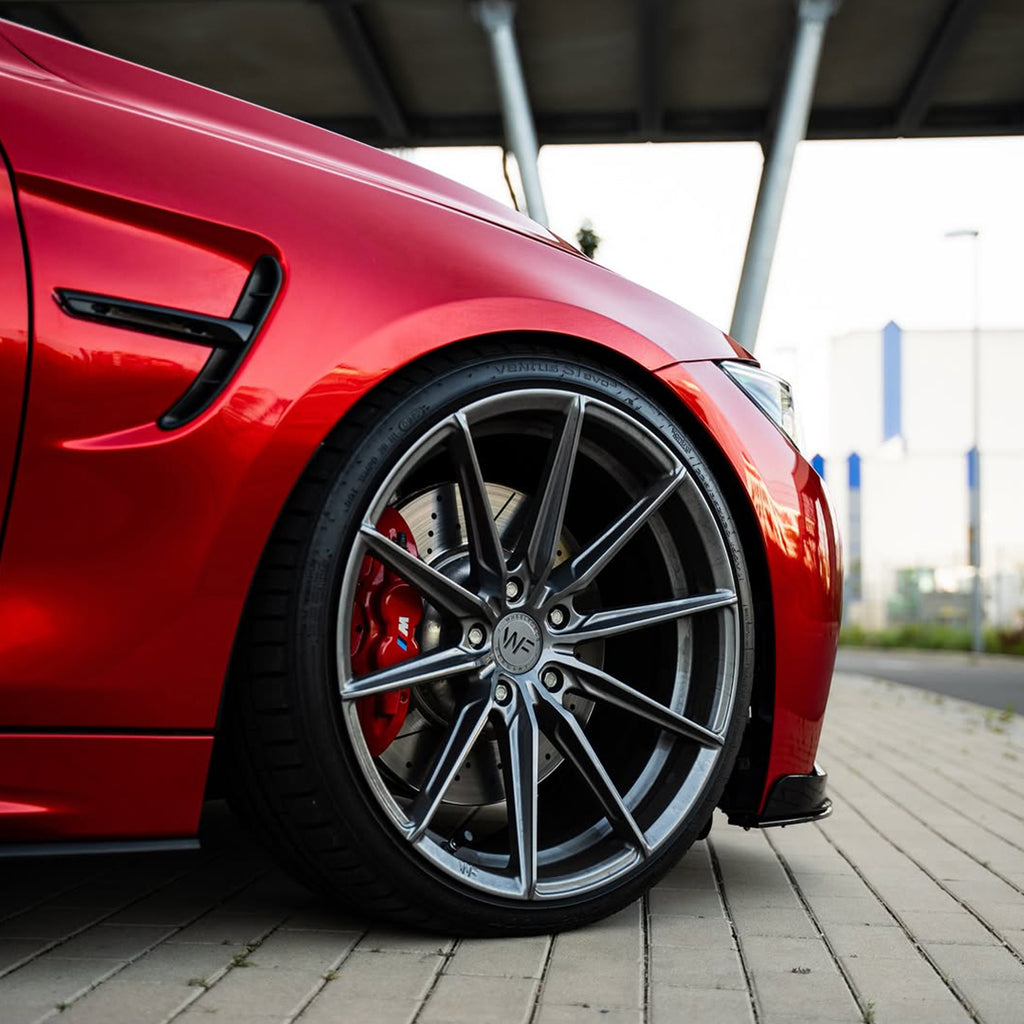 Gloss Metallic Cherry Red Vinyl Wrap