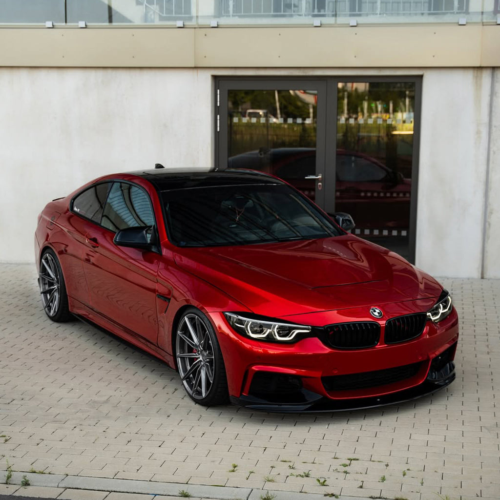 Gloss Metallic Cherry Red Vinyl Wrap