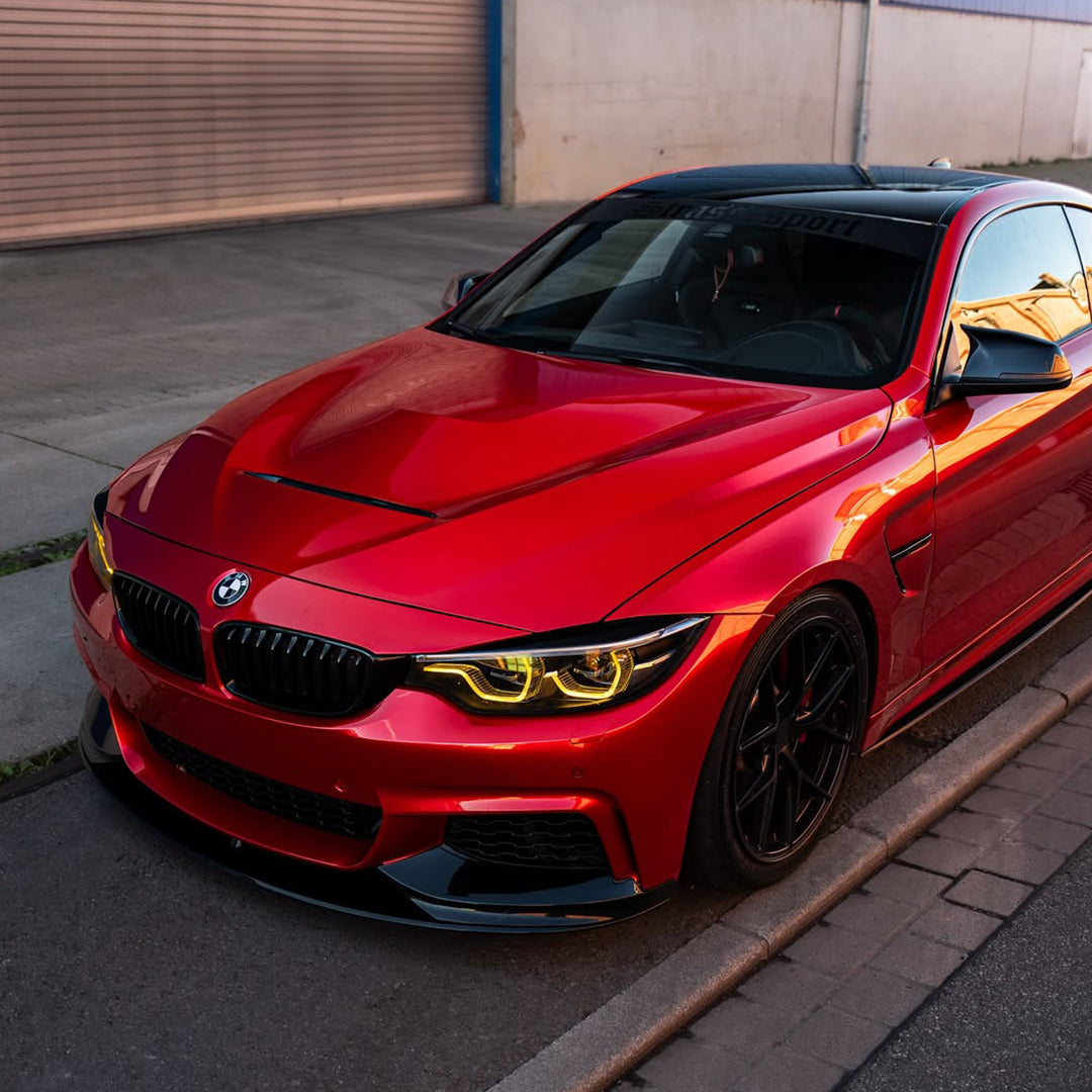 Gloss Metallic Cherry Red Vinyl Wrap