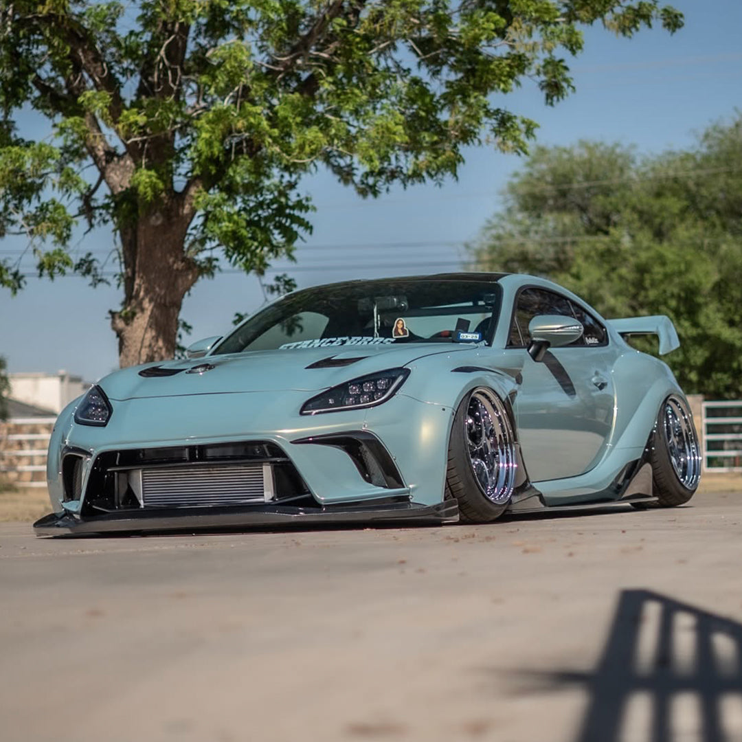 Gloss Metallic Crystal Blue Vinyl Wrap