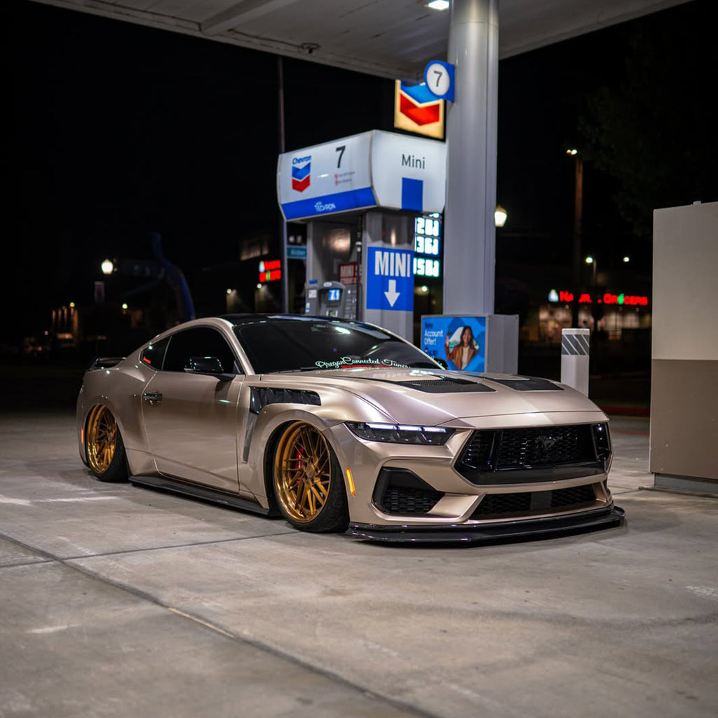 Gloss Metallic Deep Champagne Gold Vinyl Wrap