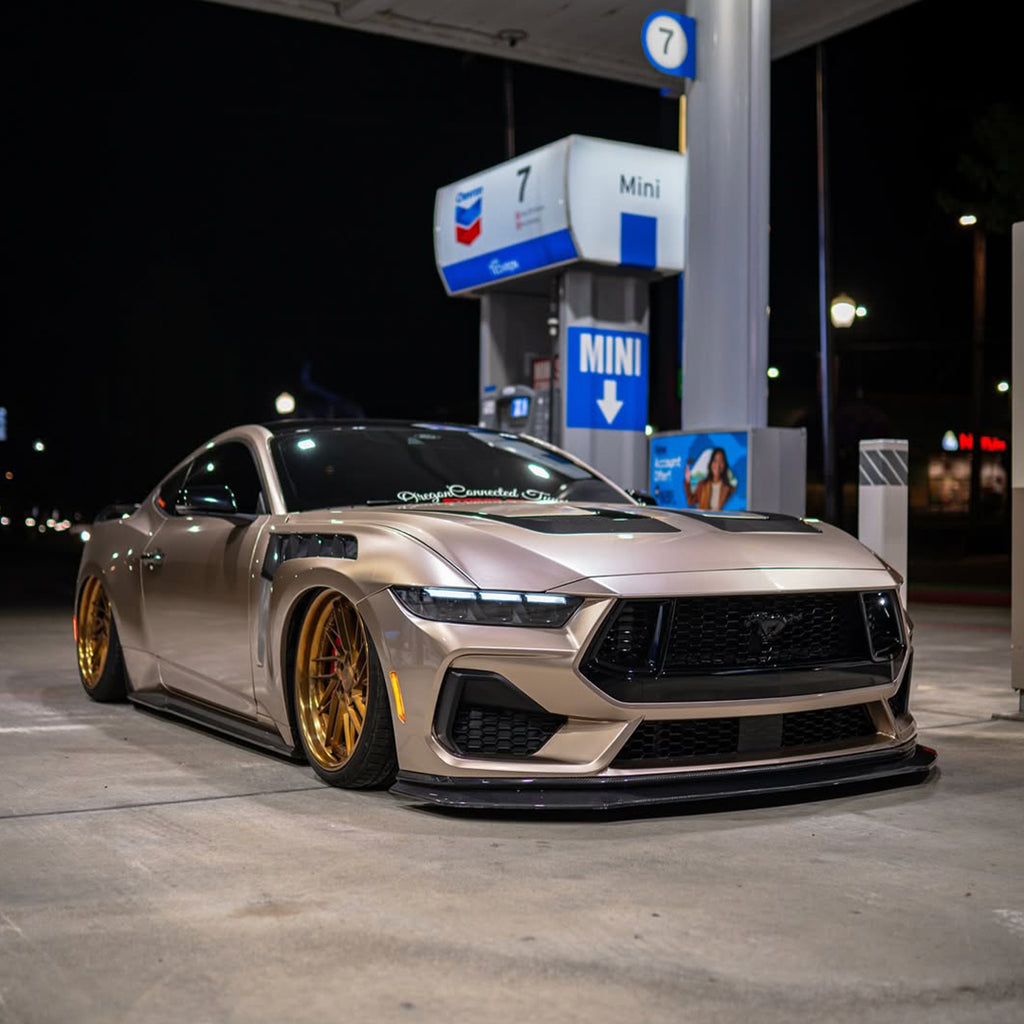 Gloss Metallic Deep Champagne Gold Vinyl Wrap