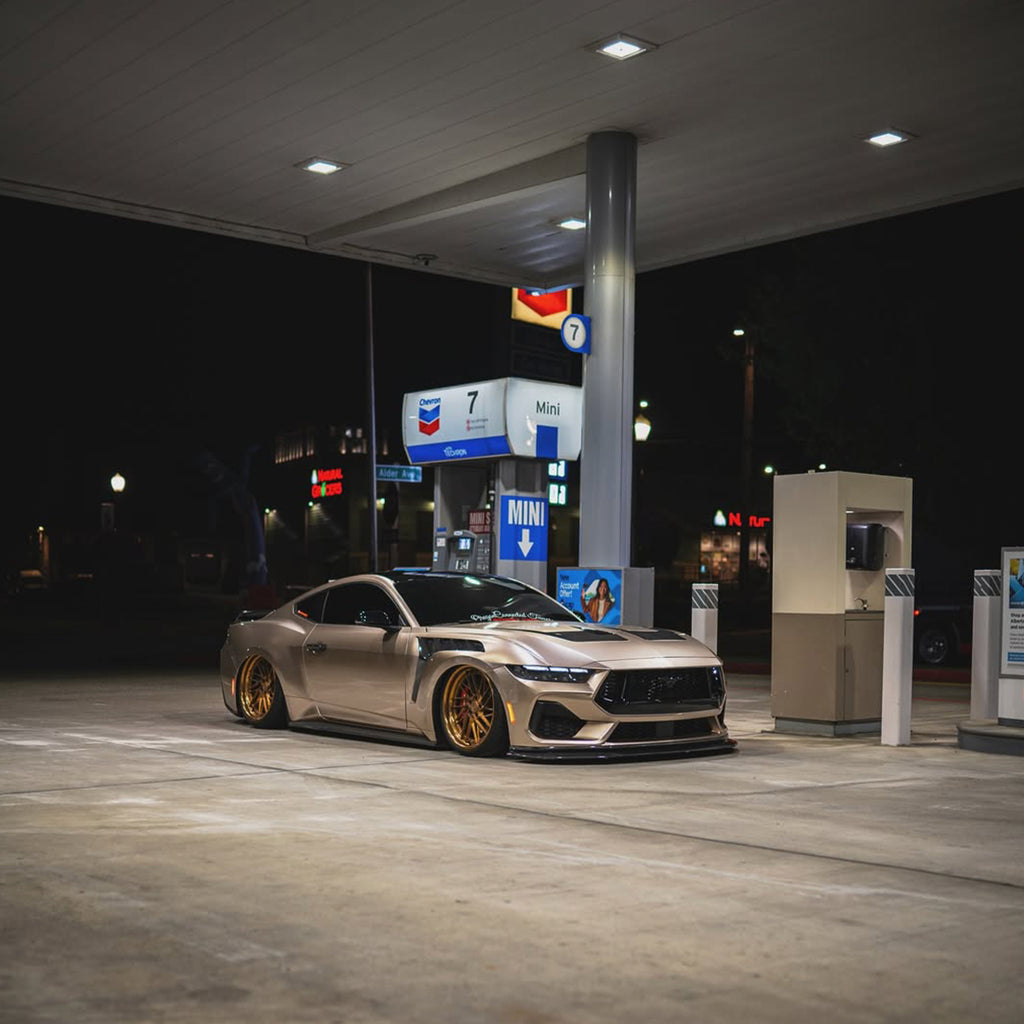 Gloss Metallic Deep Champagne Gold Vinyl Wrap