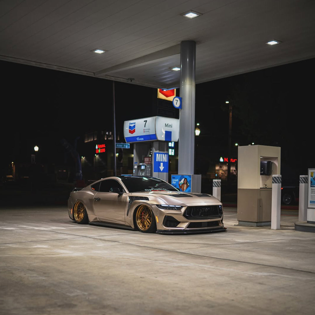 Gloss Metallic Deep Champagne Gold Vinyl Wrap