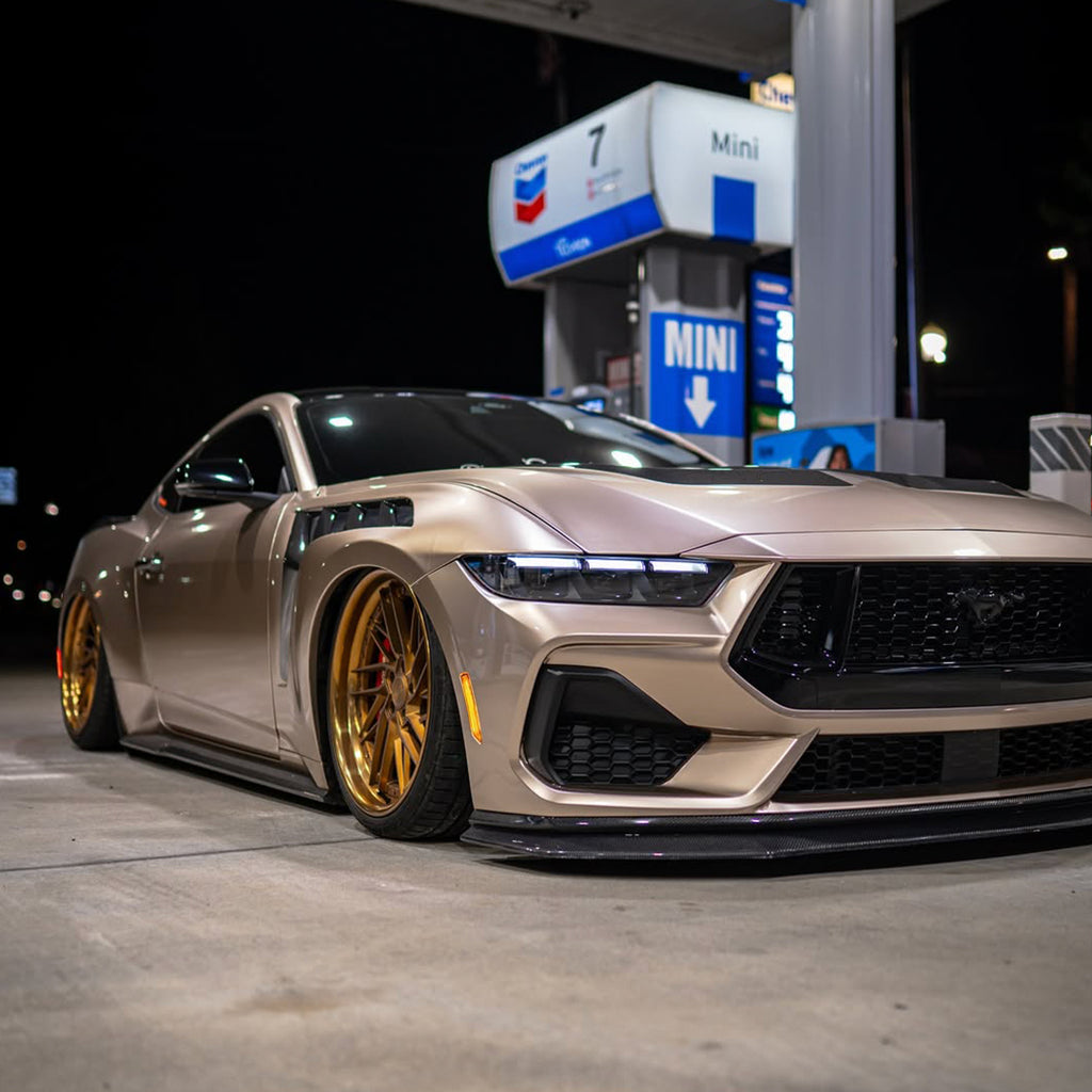 Gloss Metallic Deep Champagne Gold Vinyl Wrap