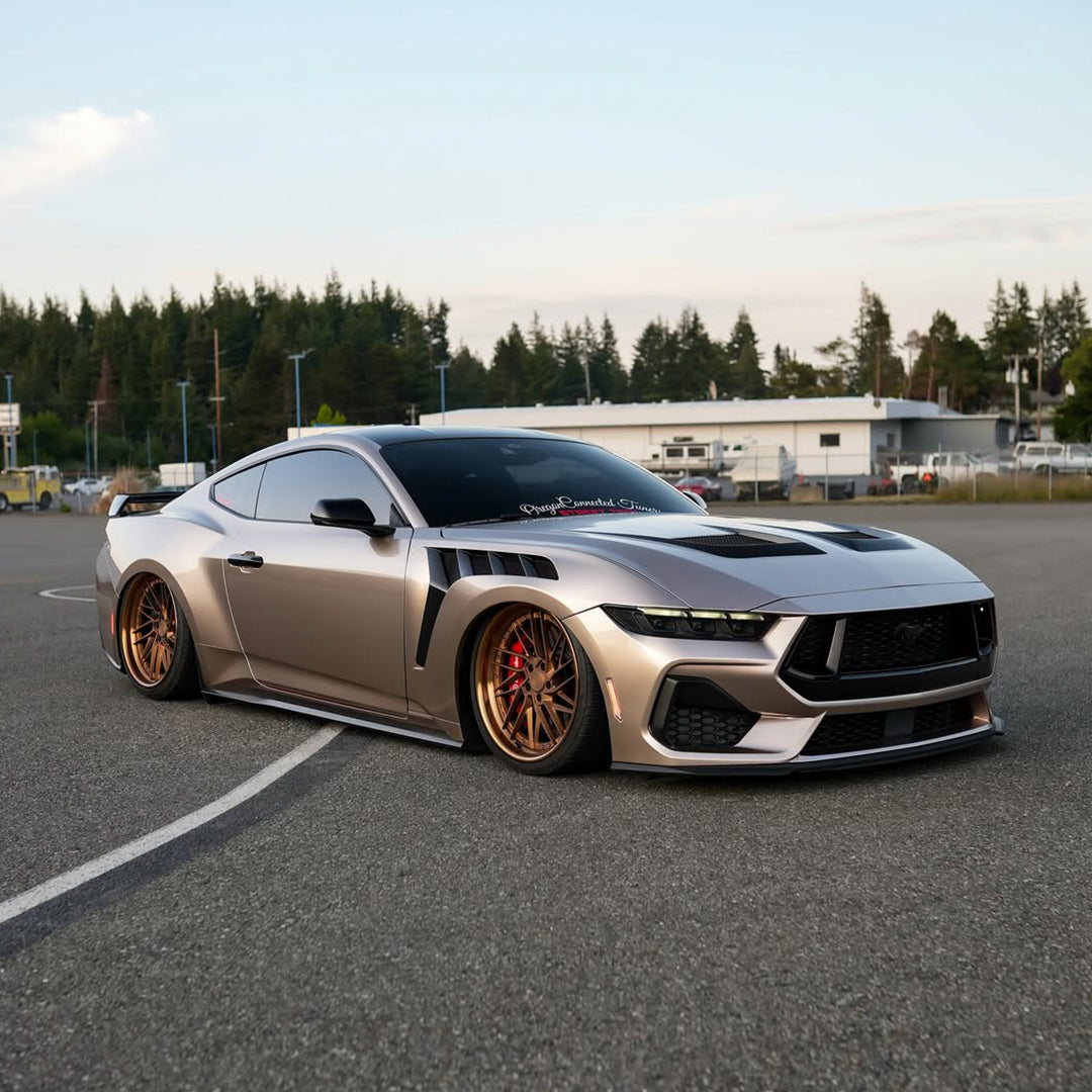 Gloss Metallic Deep Champagne Gold Vinyl Wrap