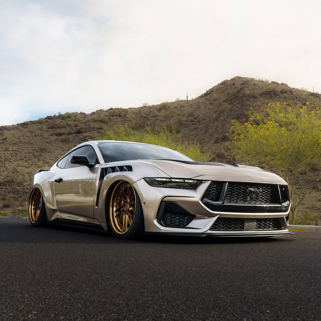Gloss Metallic Deep Champagne Gold Vinyl Wrap