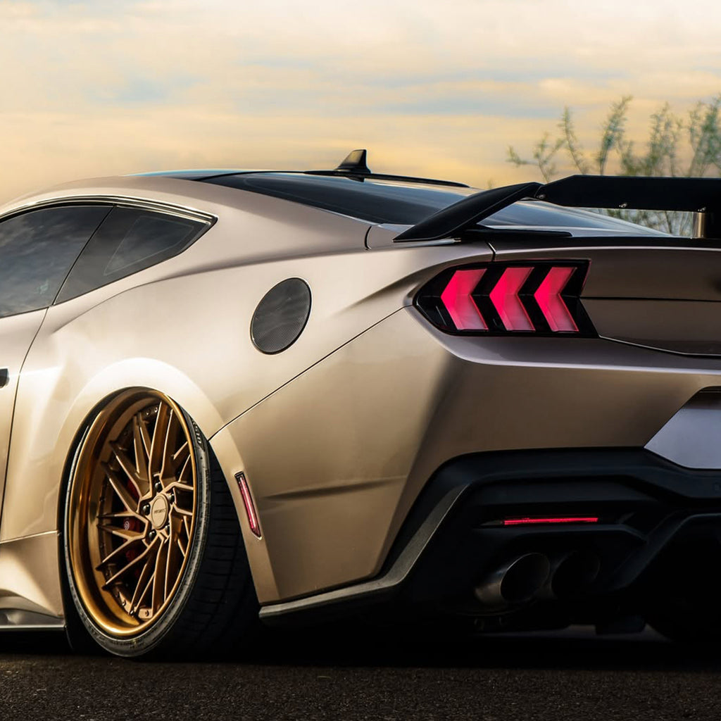 Gloss Metallic Deep Champagne Gold Vinyl Wrap