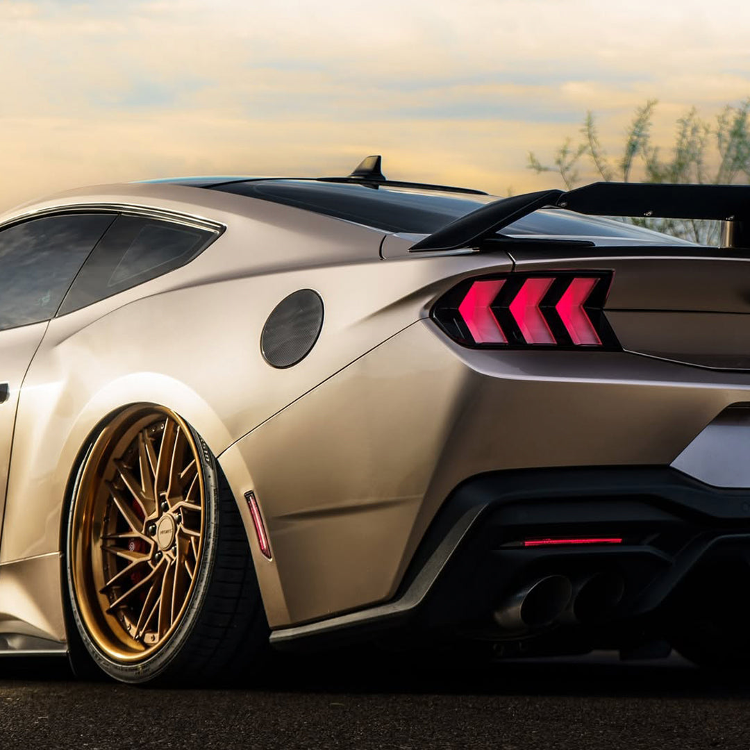 Gloss Metallic Deep Champagne Gold Vinyl Wrap