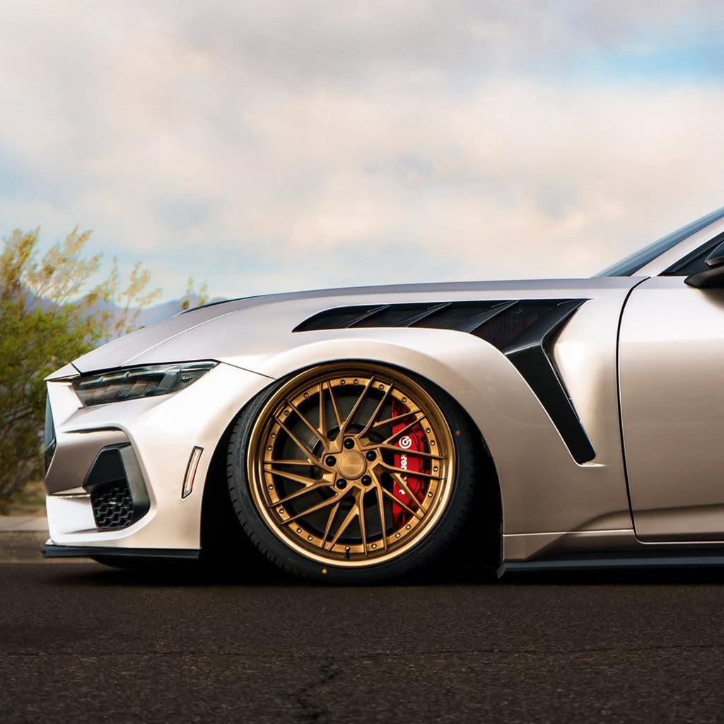 Gloss Metallic Deep Champagne Gold Vinyl Wrap