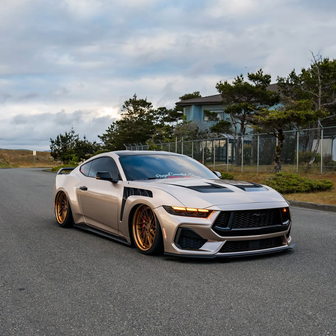 Gloss Metallic Deep Champagne Gold Vinyl Wrap