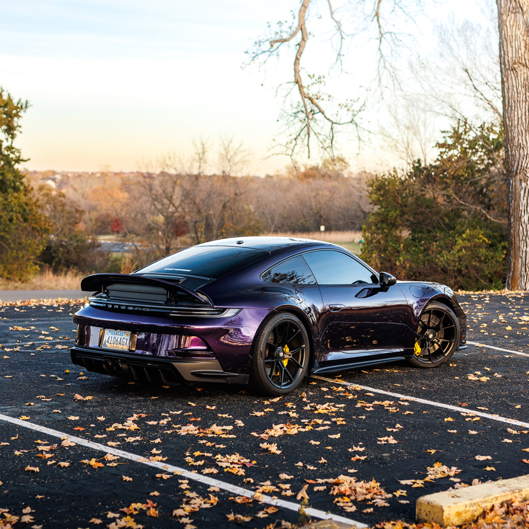 Gloss Metallic Deep Purple Vinyl Wrap