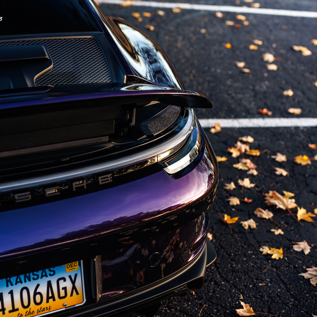Gloss Metallic Deep Purple Vinyl Wrap