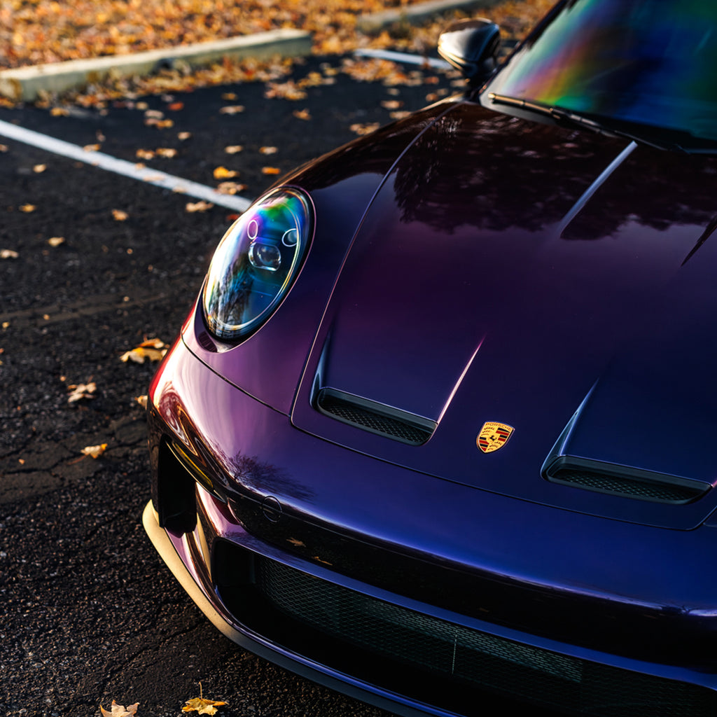 Gloss Metallic Deep Purple Vinyl Wrap