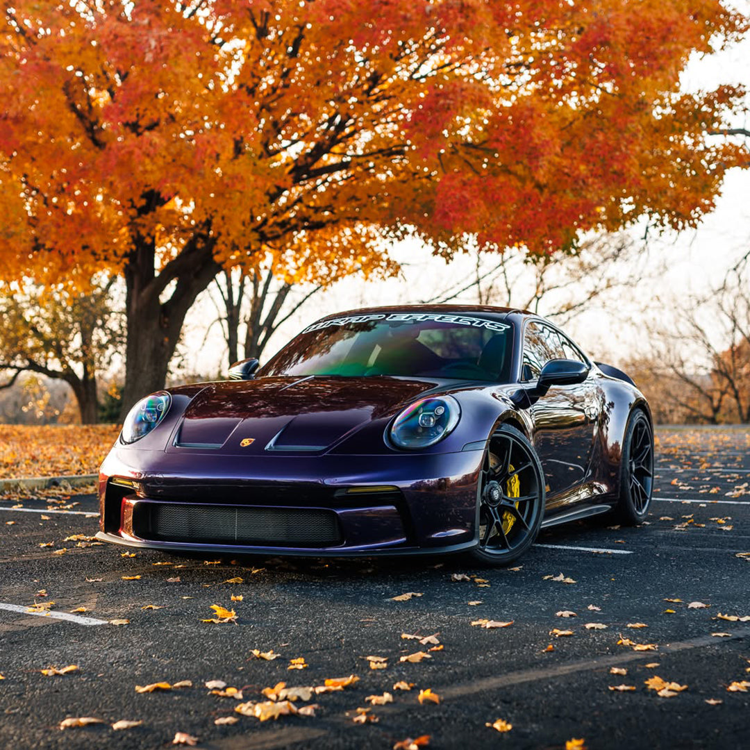 Gloss Metallic Deep Purple Vinyl Wrap