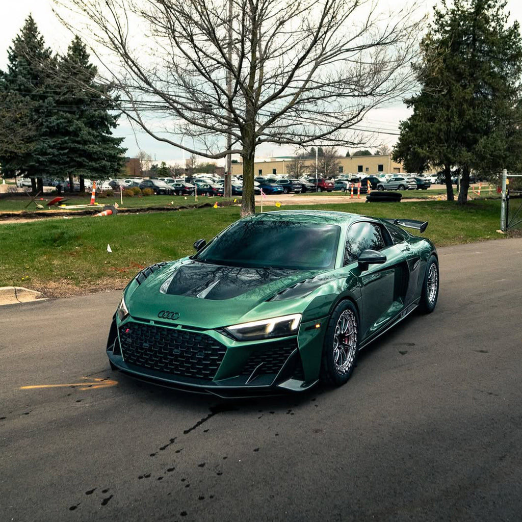 Gloss Metallic Fir Green Vinyl Wrap