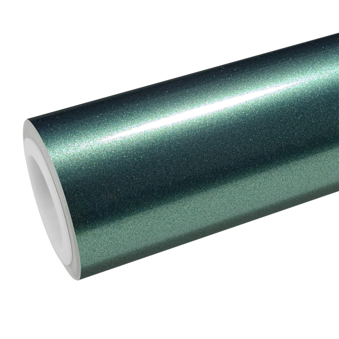 Gloss Metallic Fir Green Vinyl Wrap - product view 1