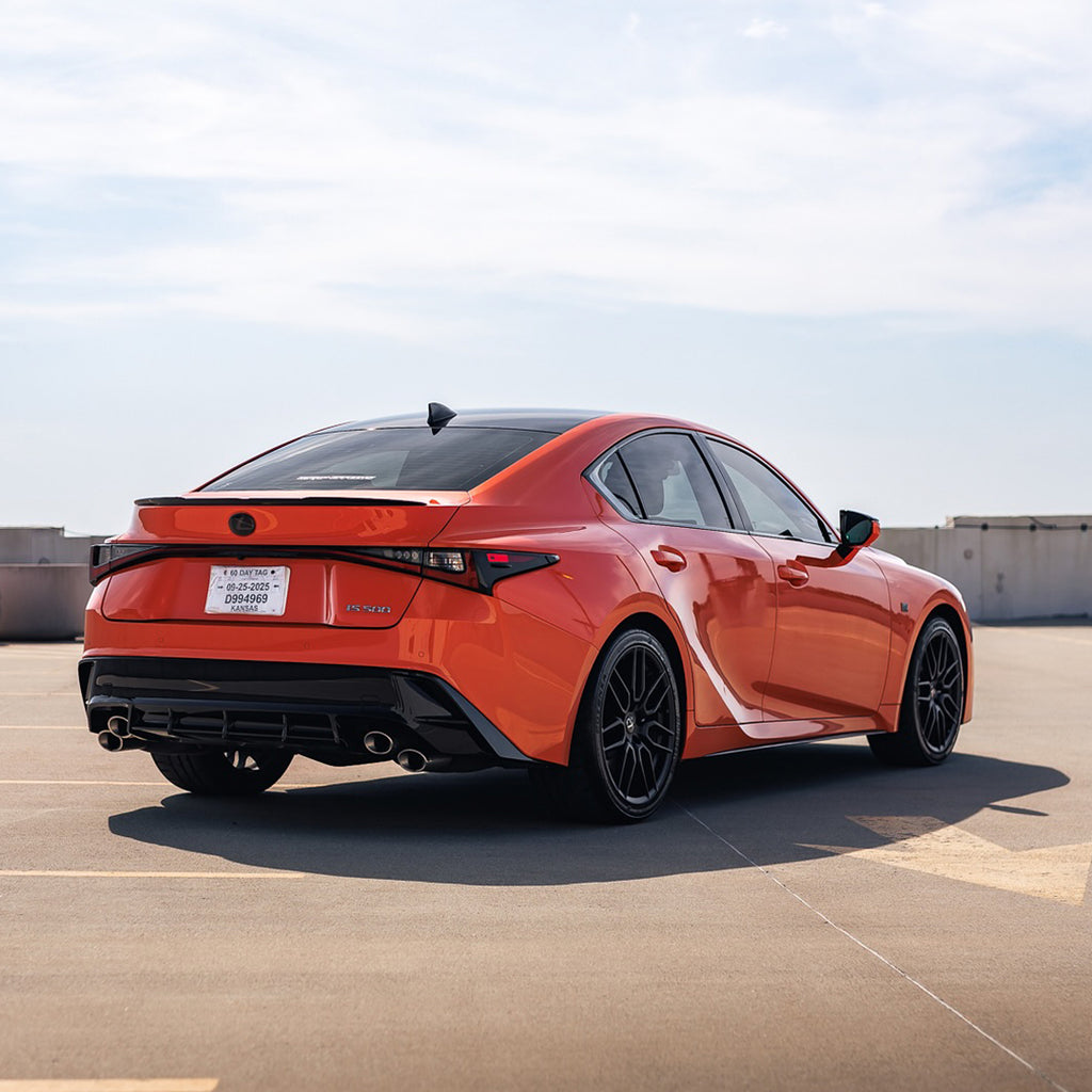 Gloss Metallic Flame Orange Vinyl Wrap
