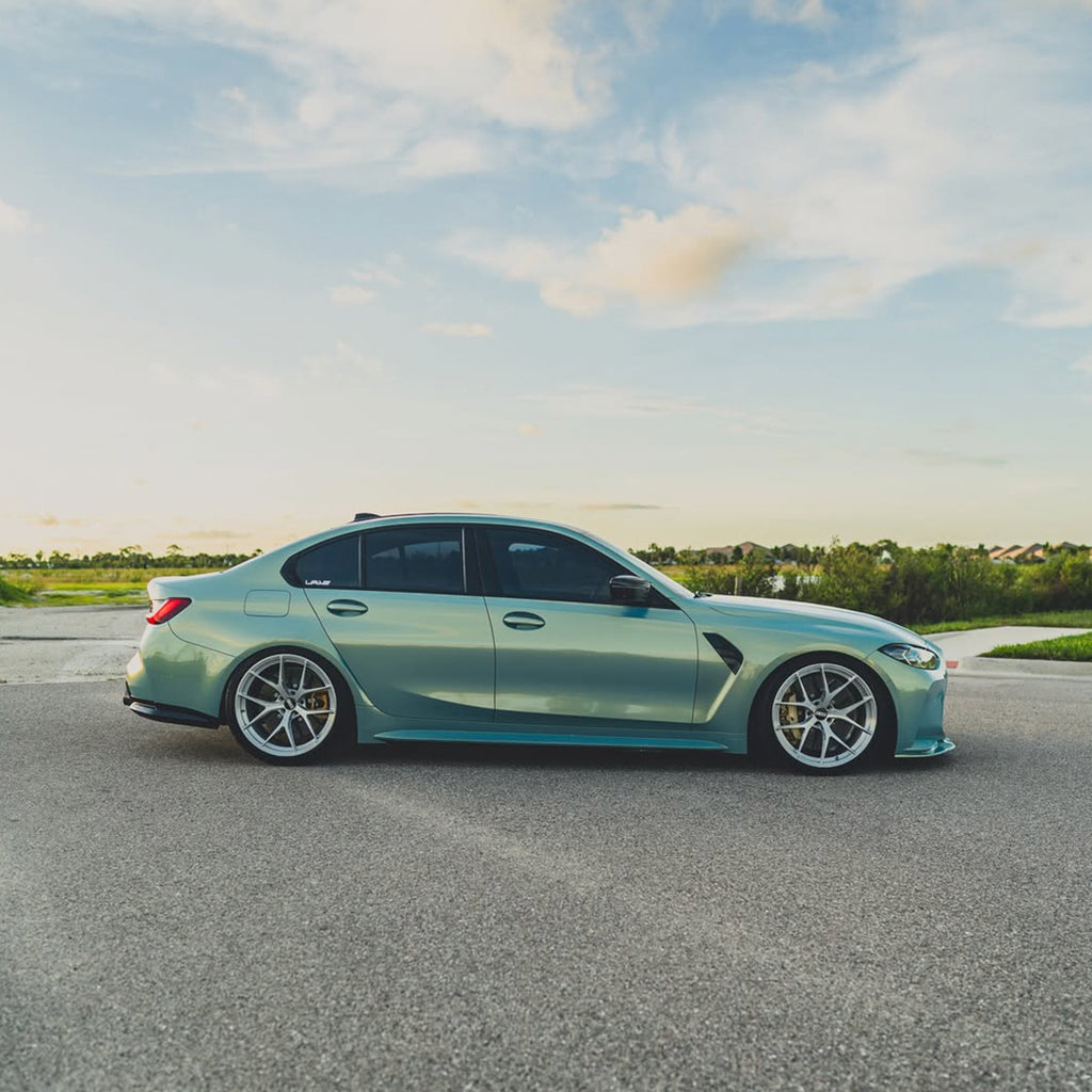 Gloss Metallic Frozen Blue Vinyl Wrap - product view 11