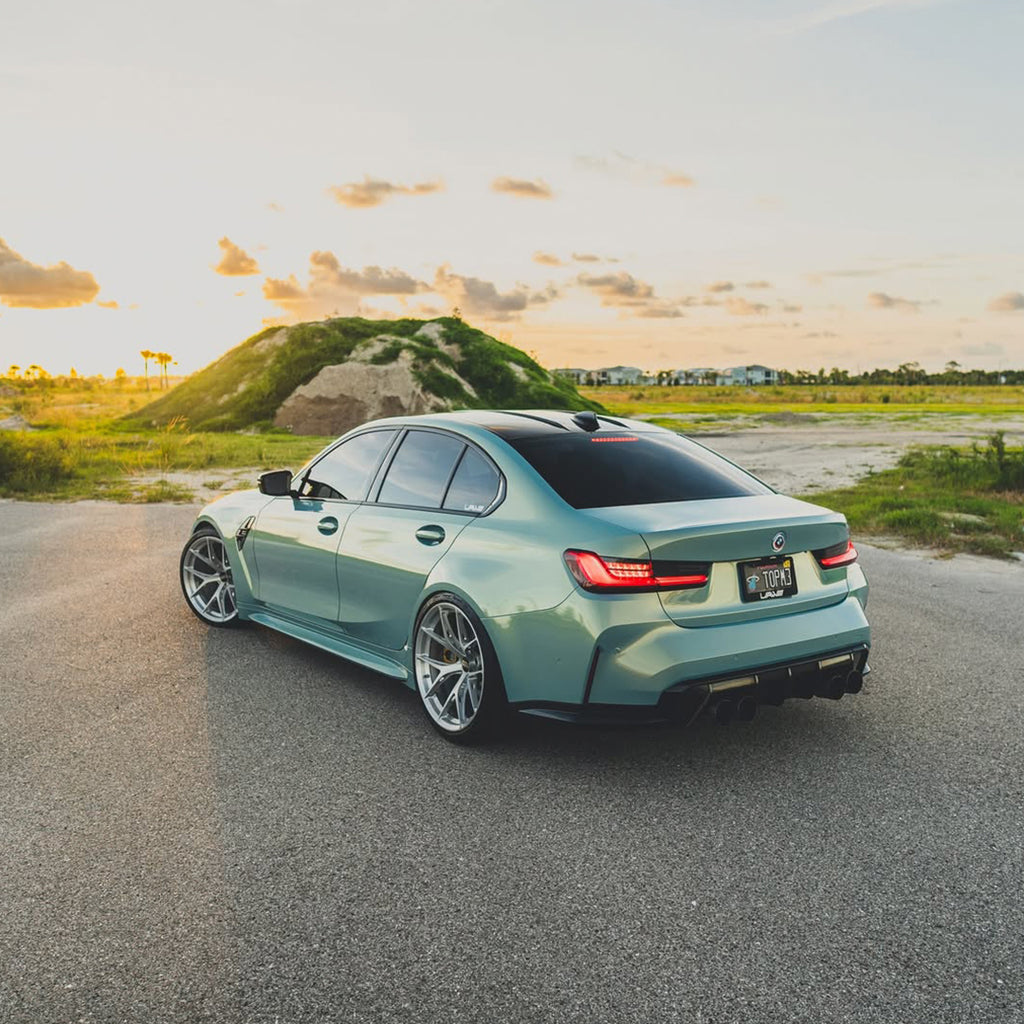 Gloss Metallic Frozen Blue Vinyl Wrap - product view 7