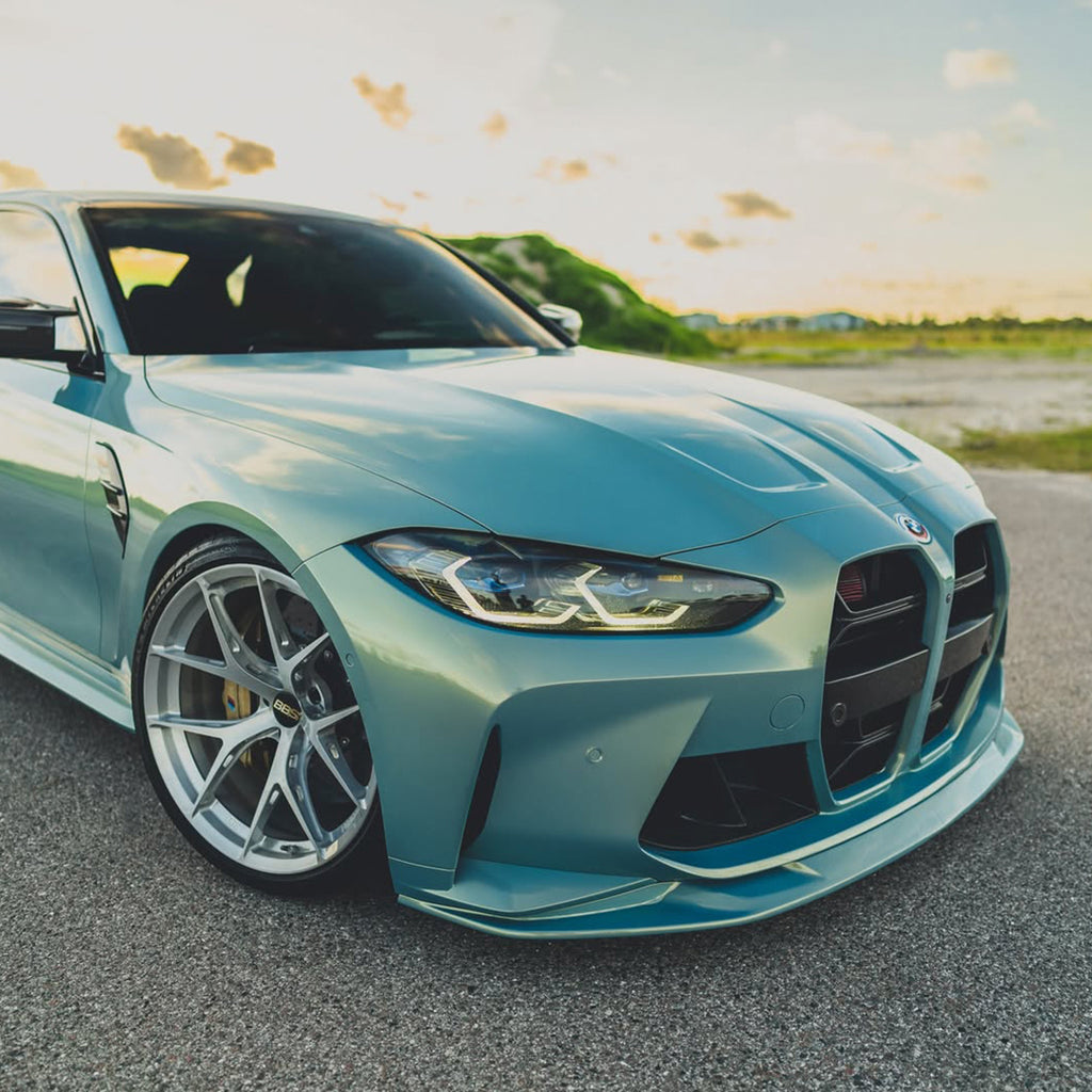 Gloss Metallic Frozen Blue Vinyl Wrap - product view 6
