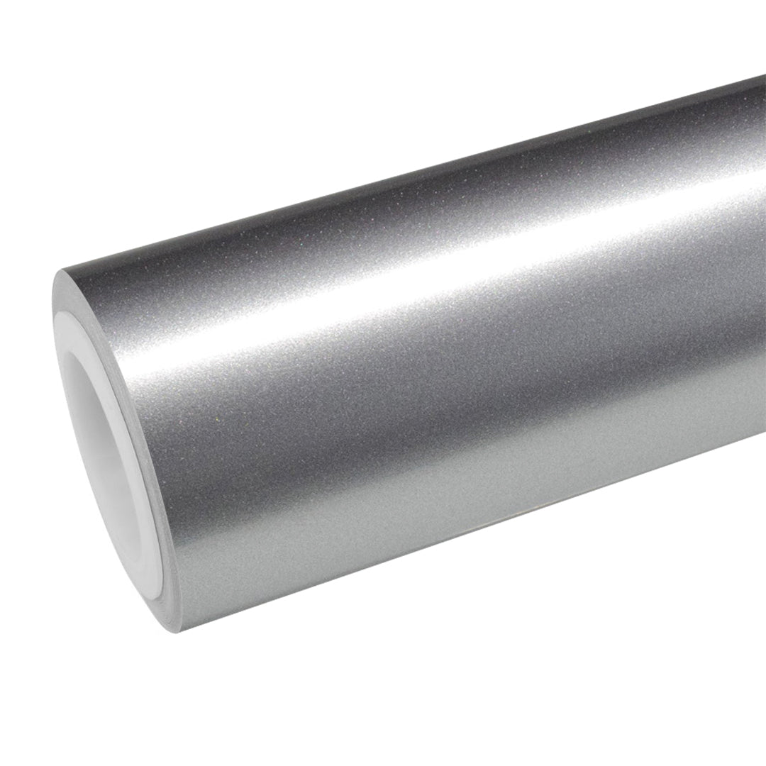 Gloss Metallic GT Silver Vinyl Wrap - product view 1