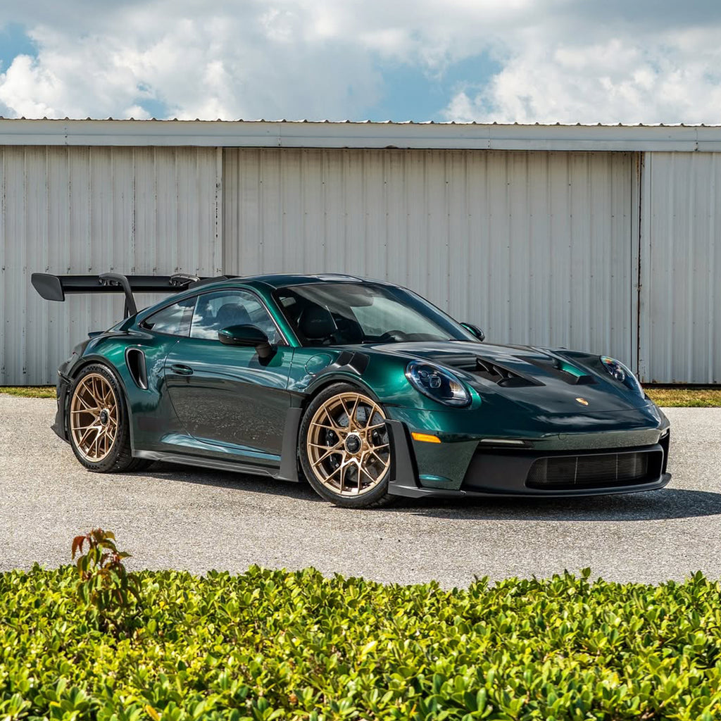 Gloss Metallic Galactic Green Vinyl Wrap