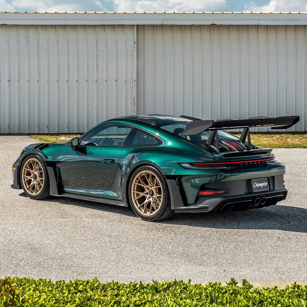 Gloss Metallic Galactic Green Vinyl Wrap