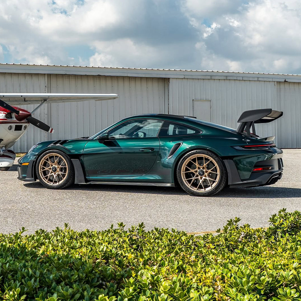 Gloss Metallic Galactic Green Vinyl Wrap