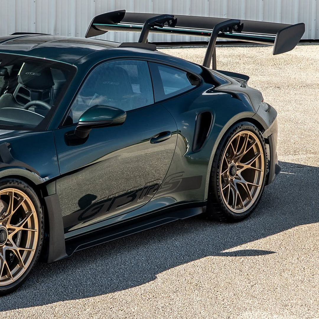 Gloss Metallic Galactic Green Vinyl Wrap