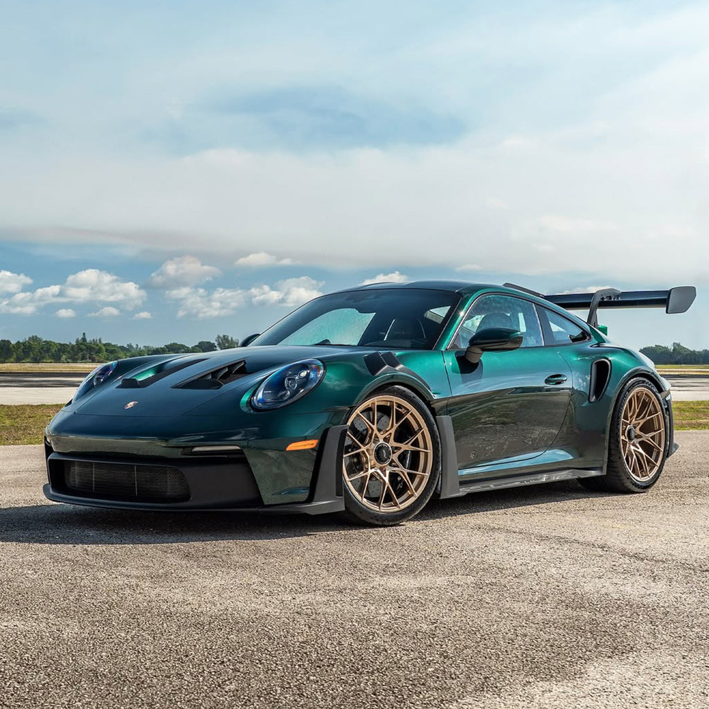 Gloss Metallic Galactic Green Vinyl Wrap