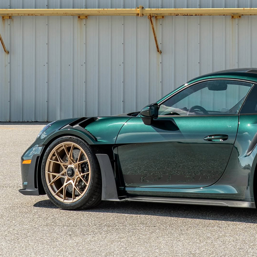 Gloss Metallic Galactic Green Vinyl Wrap