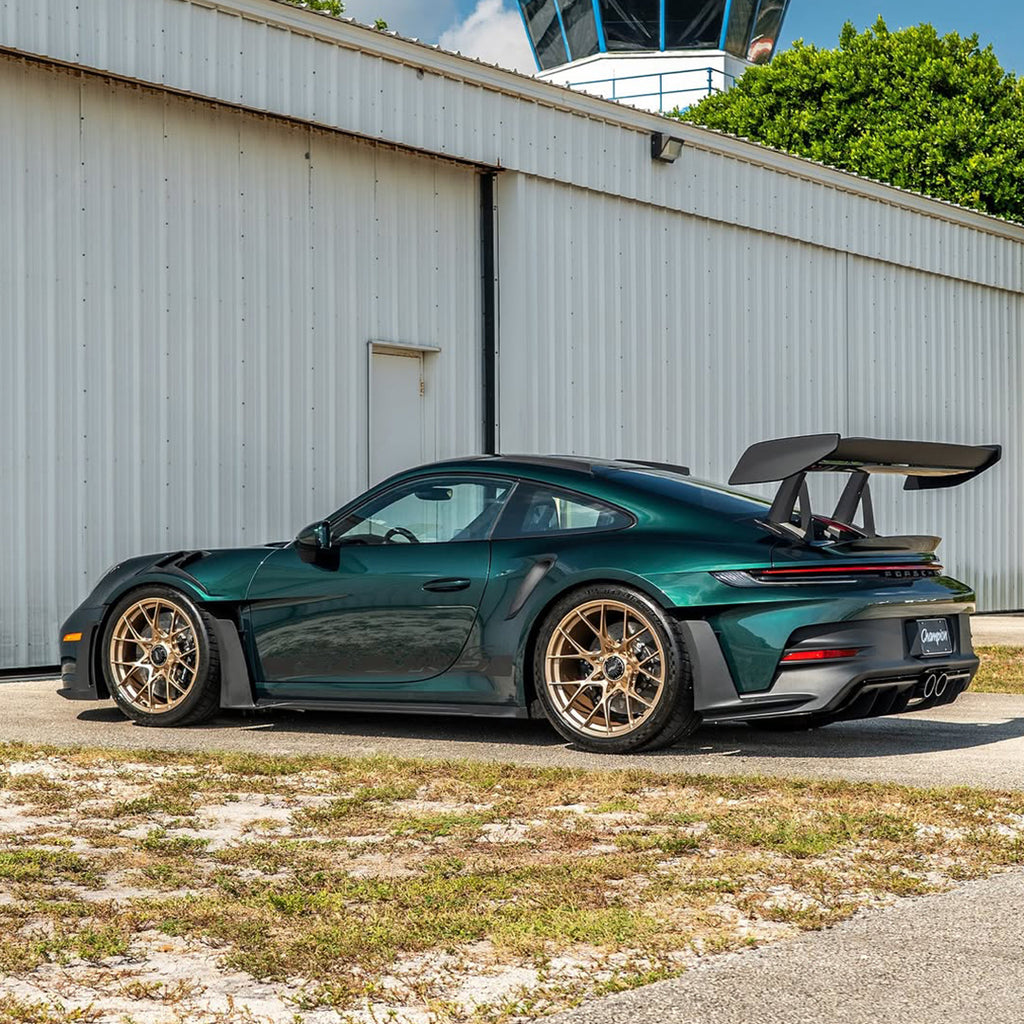 Gloss Metallic Galactic Green Vinyl Wrap