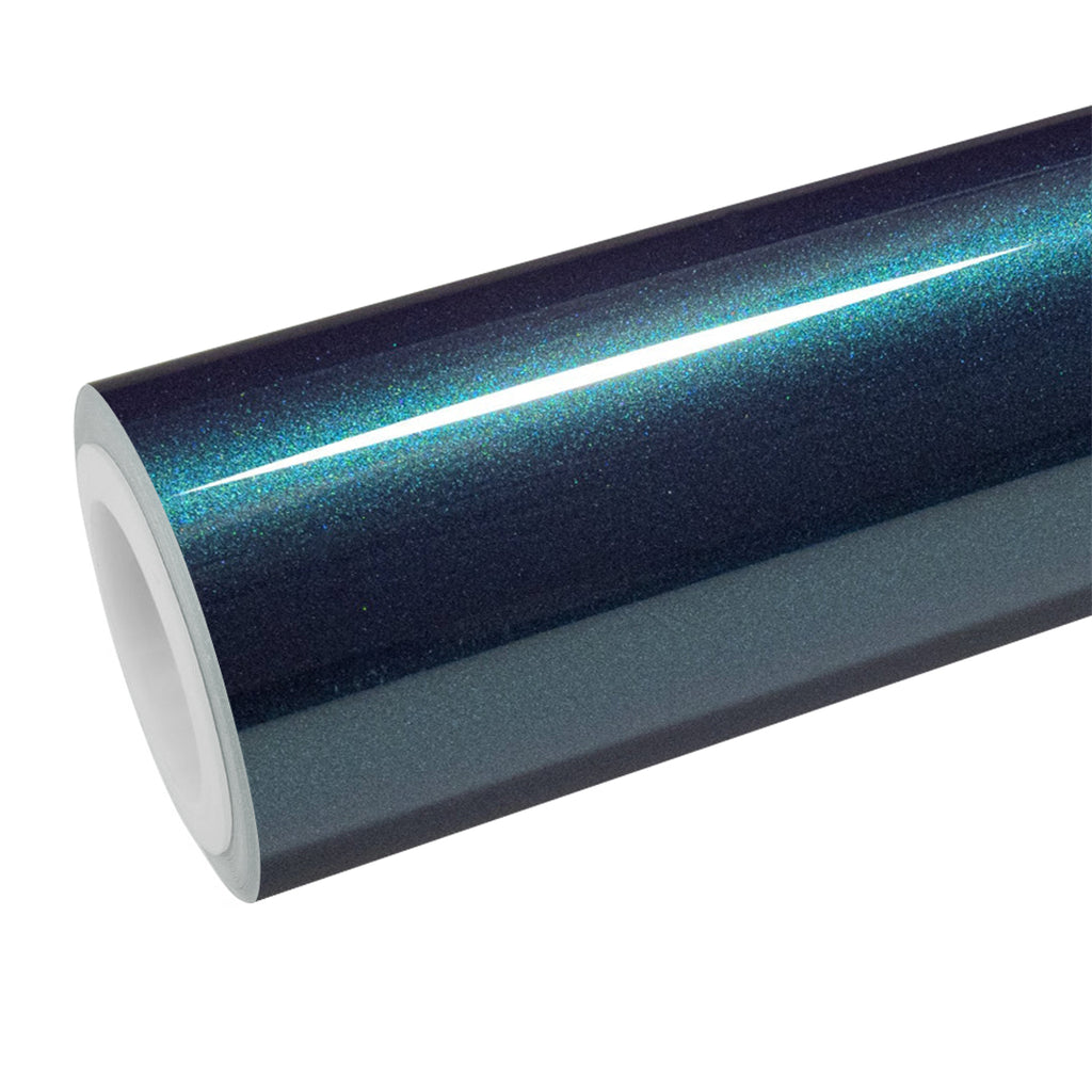 Gloss Metallic Galactic Green Vinyl Wrap - product view 1