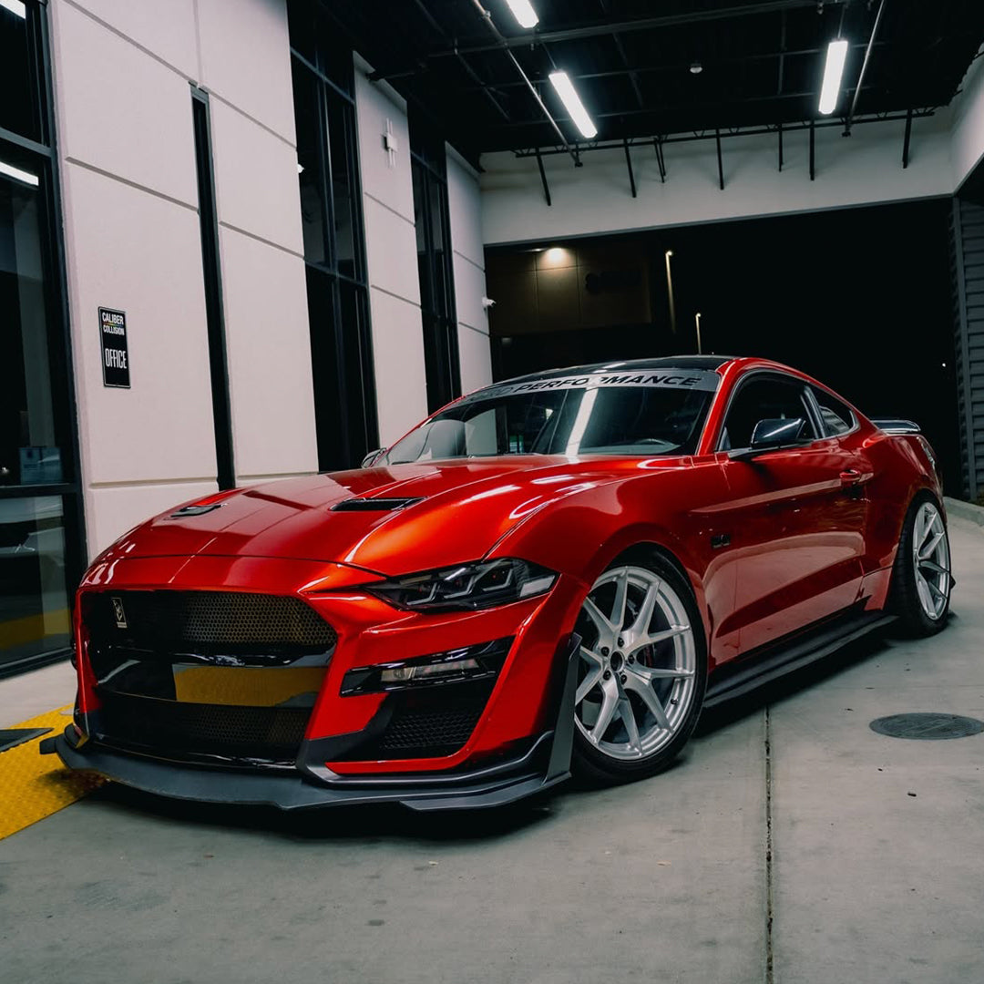 Gloss Metallic Gem Red Vinyl Wrap