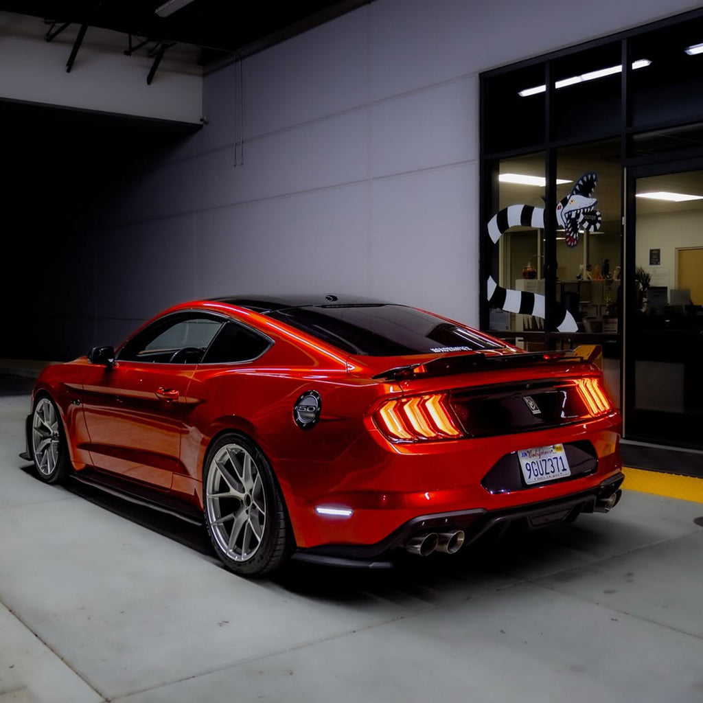 Gloss Metallic Gem Red Vinyl Wrap
