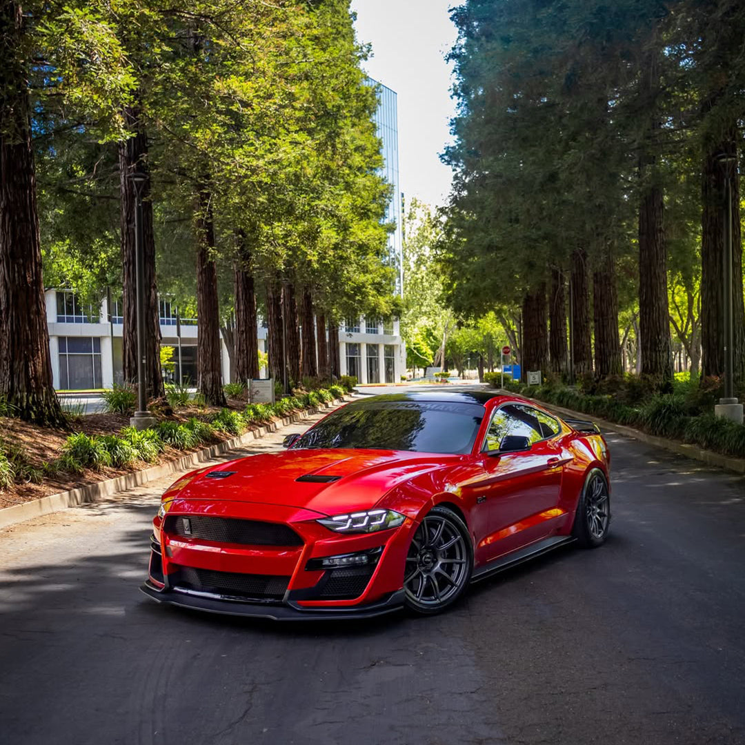 Gloss Metallic Gem Red Vinyl Wrap