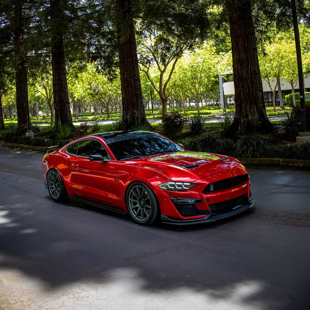 Gloss Metallic Gem Red Vinyl Wrap