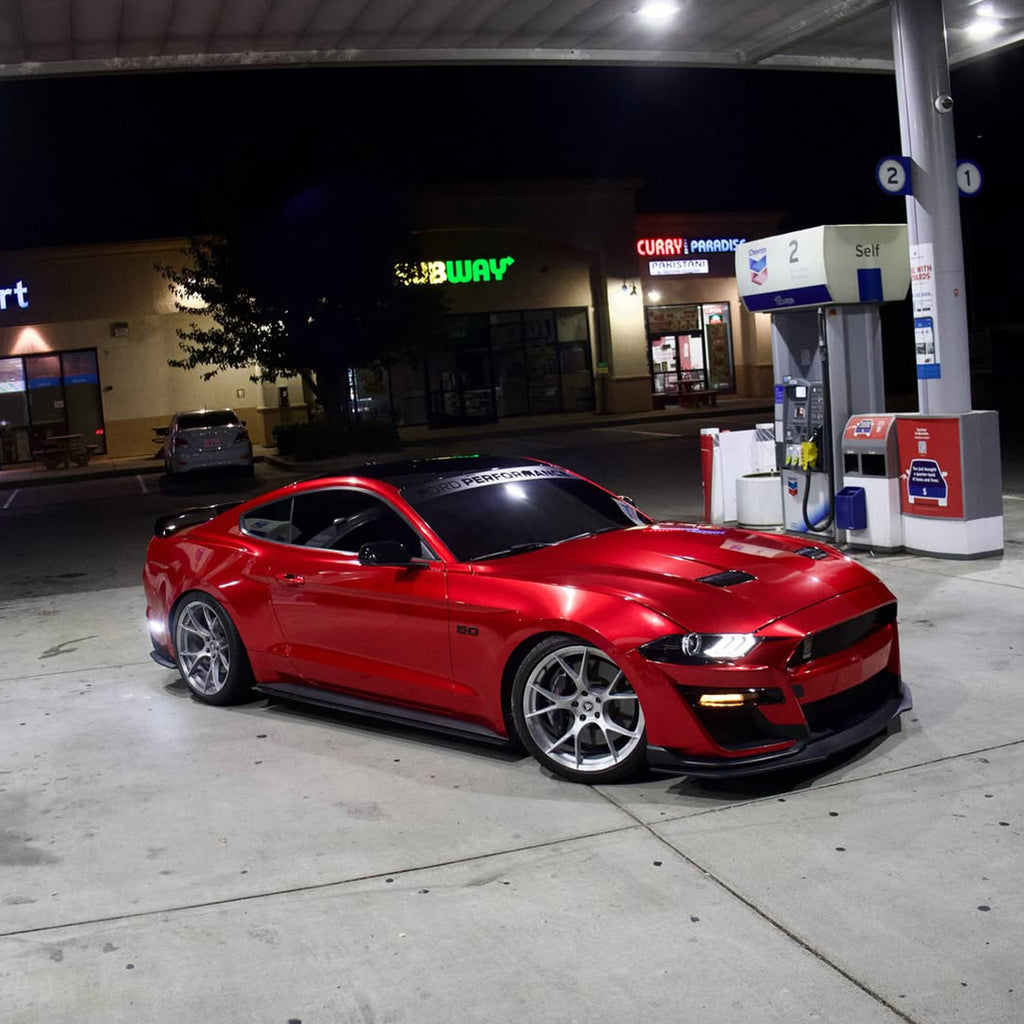 Gloss Metallic Gem Red Vinyl Wrap