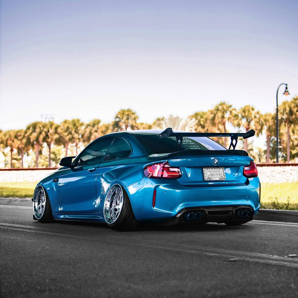 Gloss Metallic Hybro Blue Vinyl Wrap