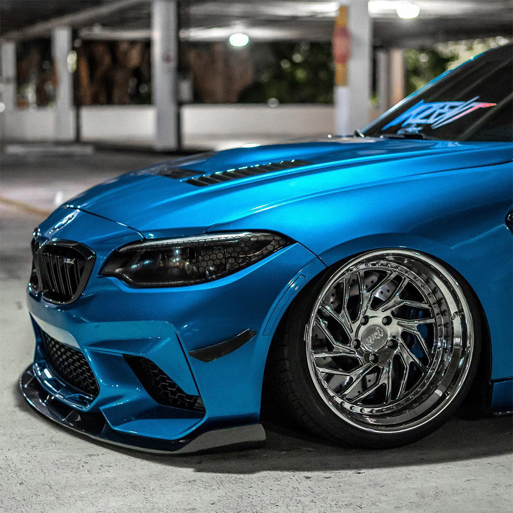 Gloss Metallic Hybro Blue Vinyl Wrap