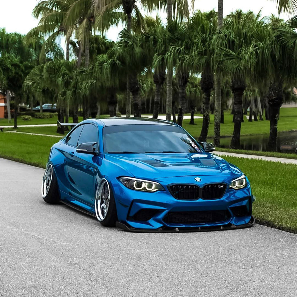 Gloss Metallic Hybro Blue Vinyl Wrap