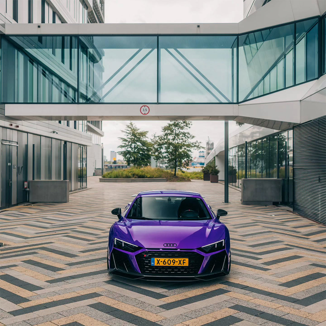 Gloss Metallic Mauvine Purple Vinyl Wrap