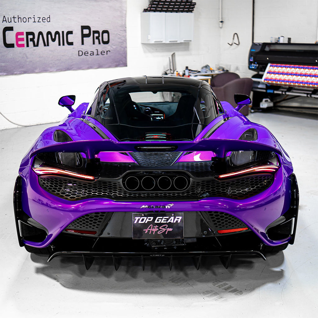 Gloss Metallic Mauvine Purple Vinyl Wrap